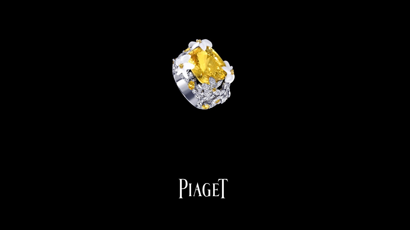 피아제의 다이아몬드 보석 벽지 (4) #1 - 1366x768