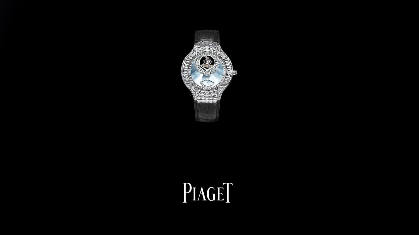 피아제 다이아몬드 시계 벽지 (1) #8 - 1366x768