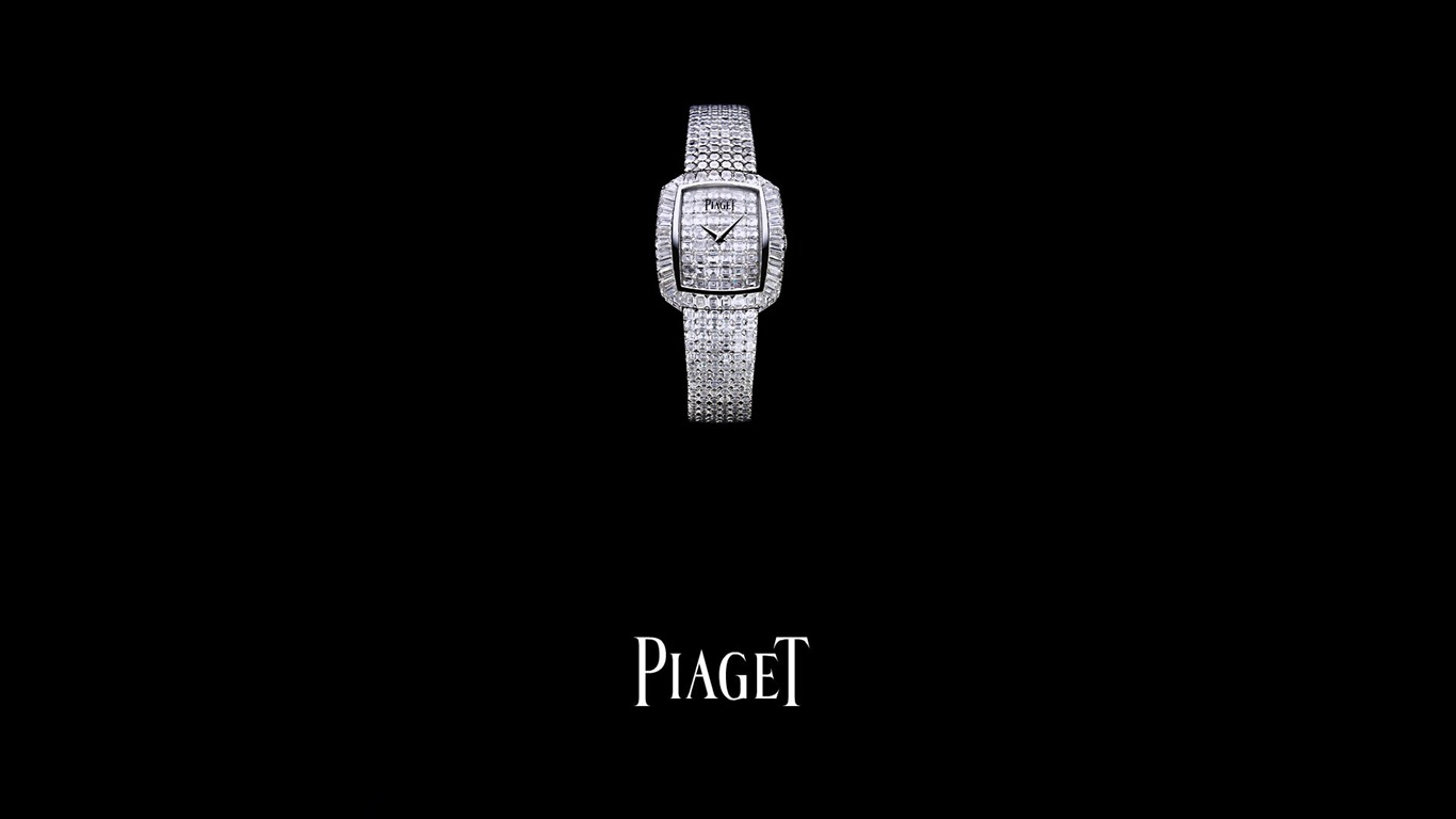 피아제 다이아몬드 시계 벽지 (1) #9 - 1366x768