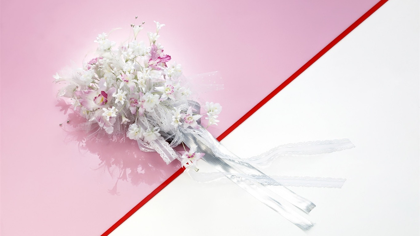 Wedding Flowers items wallpapers (1) #16 - 1366x768