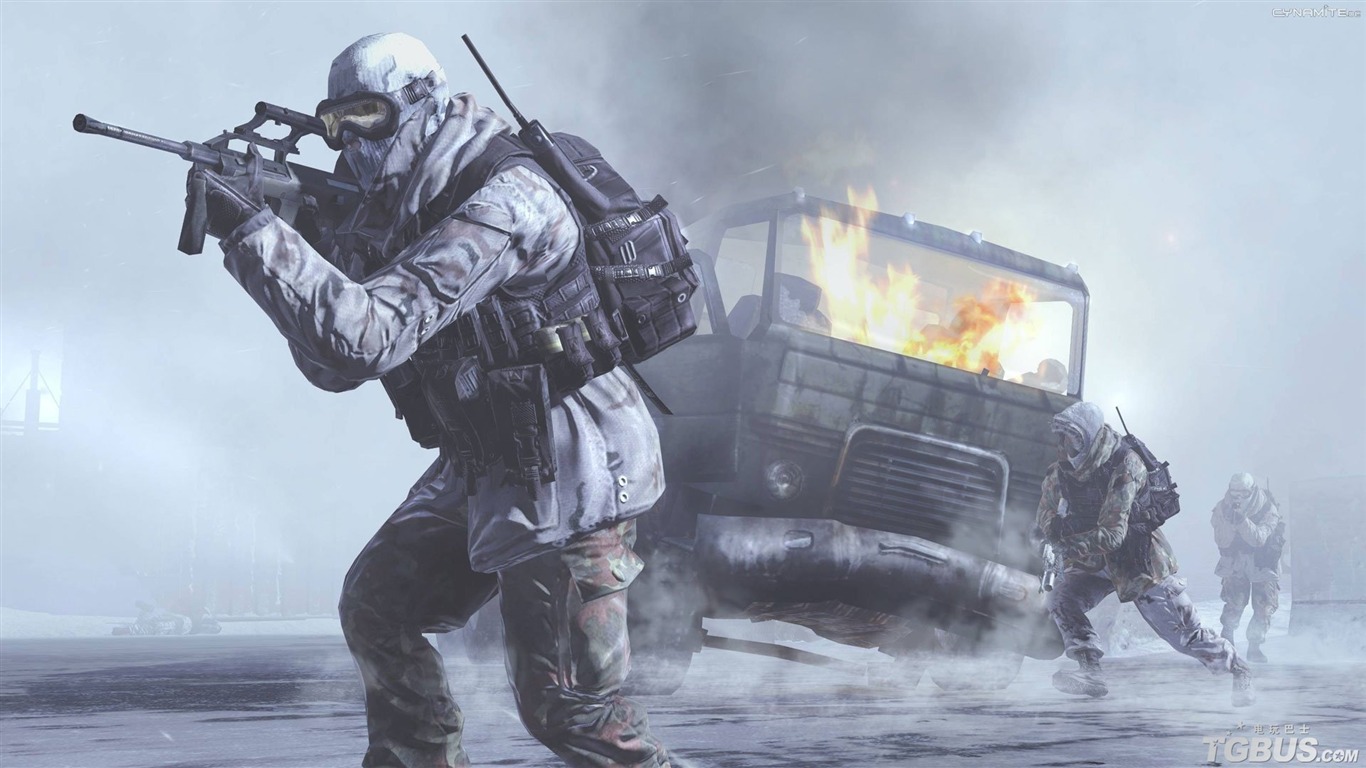 Call Of Duty 6: Modern Warfare 2 HD обои (2) #3 - 1366x768