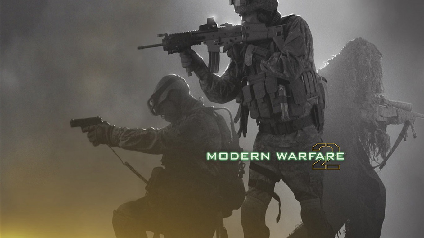 Call Of Duty 6: Modern Warfare 2 HD обои (2) #23 - 1366x768