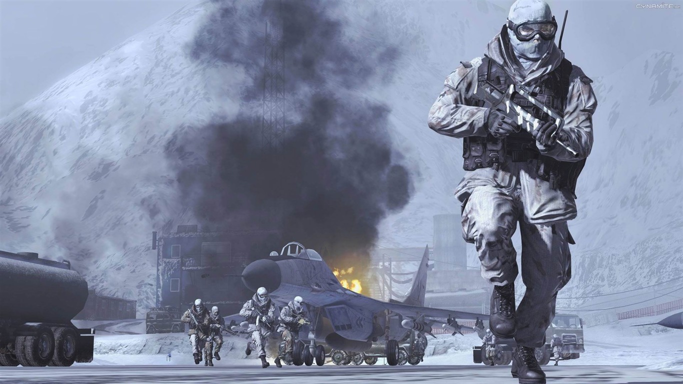 Call Of Duty 6: Modern Warfare 2 HD обои (2) #24 - 1366x768