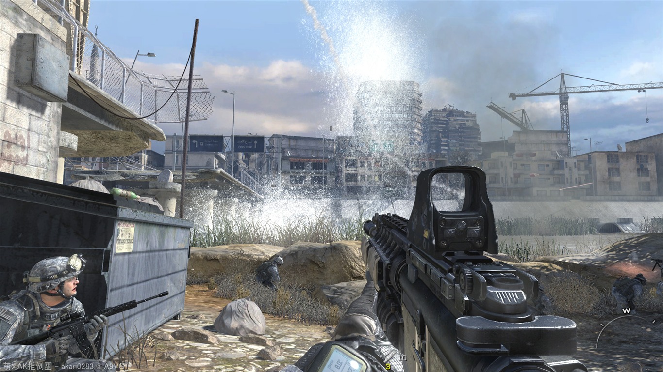 Call Of Duty 6: Modern Warfare 2 HD обои (2) #28 - 1366x768