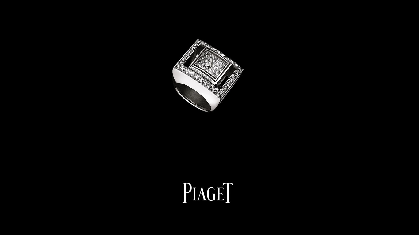 Piaget Diamante fondos de escritorio de reloj (2) #2 - 1366x768