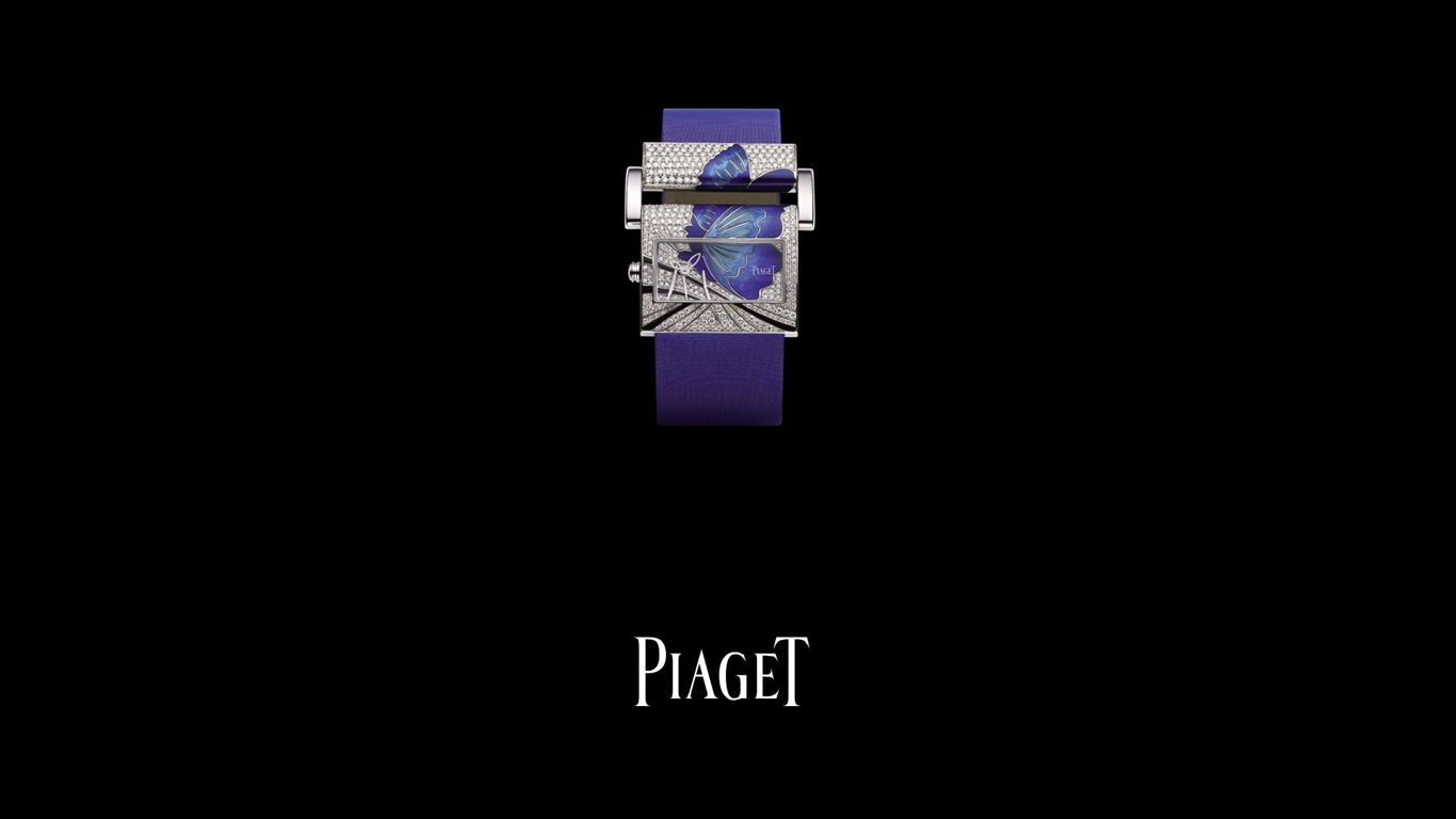 피아제 다이아몬드 시계 벽지 (3) #1 - 1366x768
