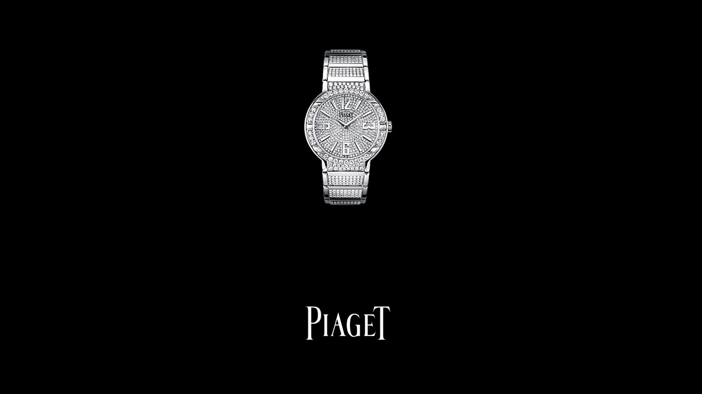 Piaget Diamond hodinky tapetu (3) #3 - 1366x768