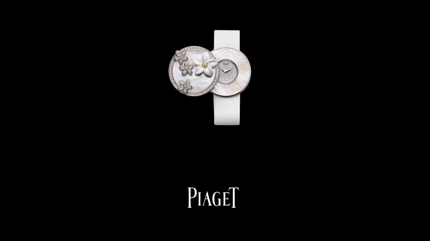 Piaget Diamond hodinky tapetu (4) #1 - 1366x768