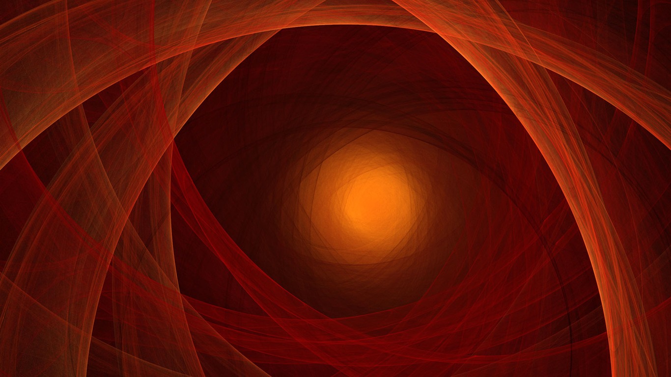 Digital three-dimensional design wallpaper (1) #4 - 1366x768