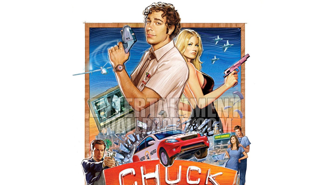 Chuck fondo de pantalla #33 - 1366x768