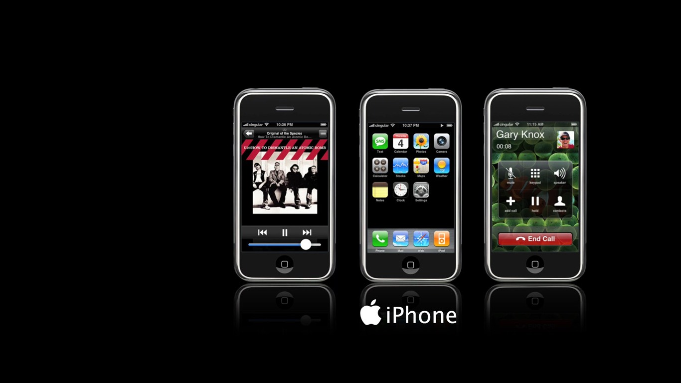 iPhone обои Альбом (2) #2 - 1366x768