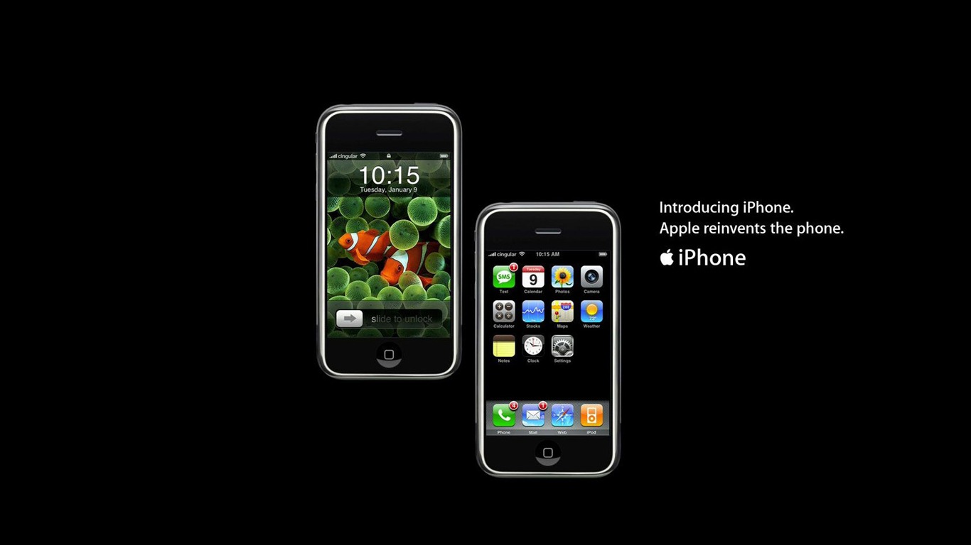 iPhone обои Альбом (2) #16 - 1366x768