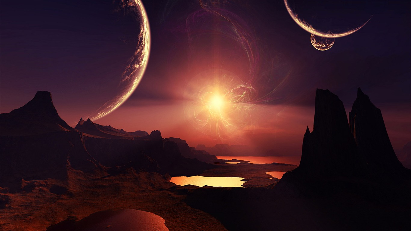 Terre Star HD Wallpapers #11 - 1366x768