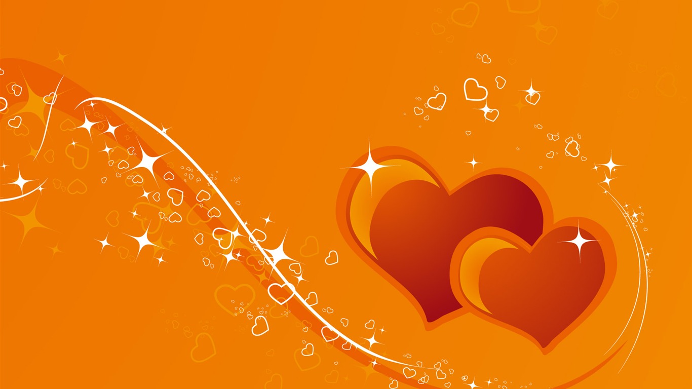 Saint Valentin d'écran Love Theme #9 - 1366x768