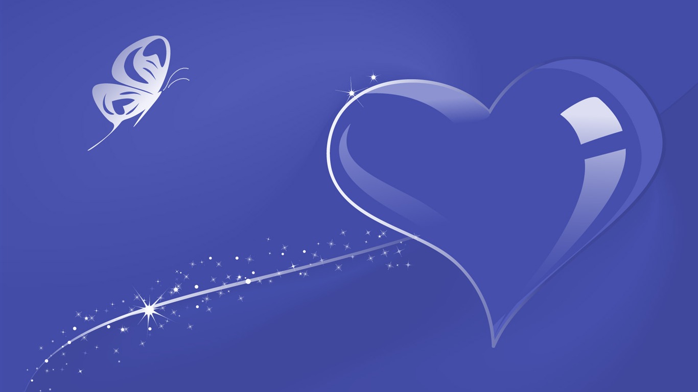 Saint Valentin d'écran Love Theme #20 - 1366x768