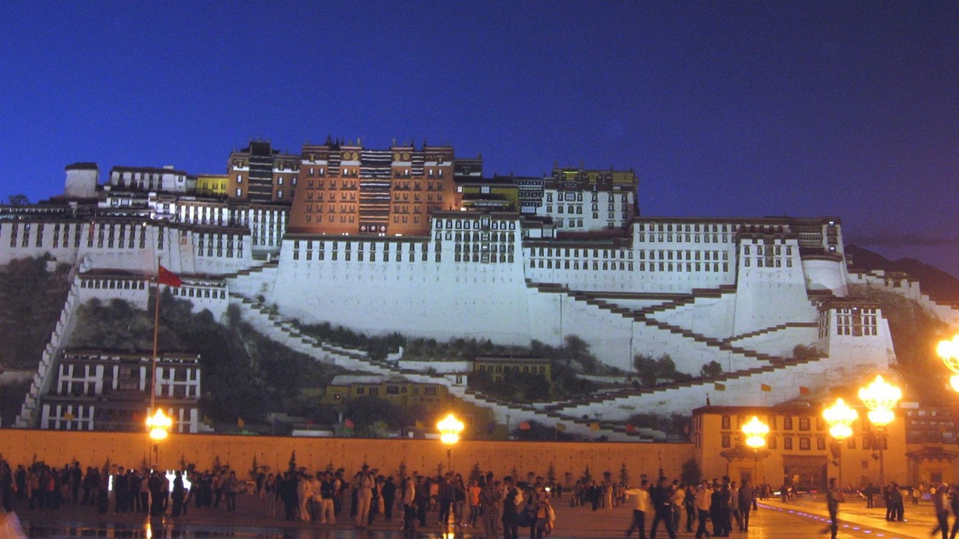 西藏风光壁纸专辑18 - 1366x768