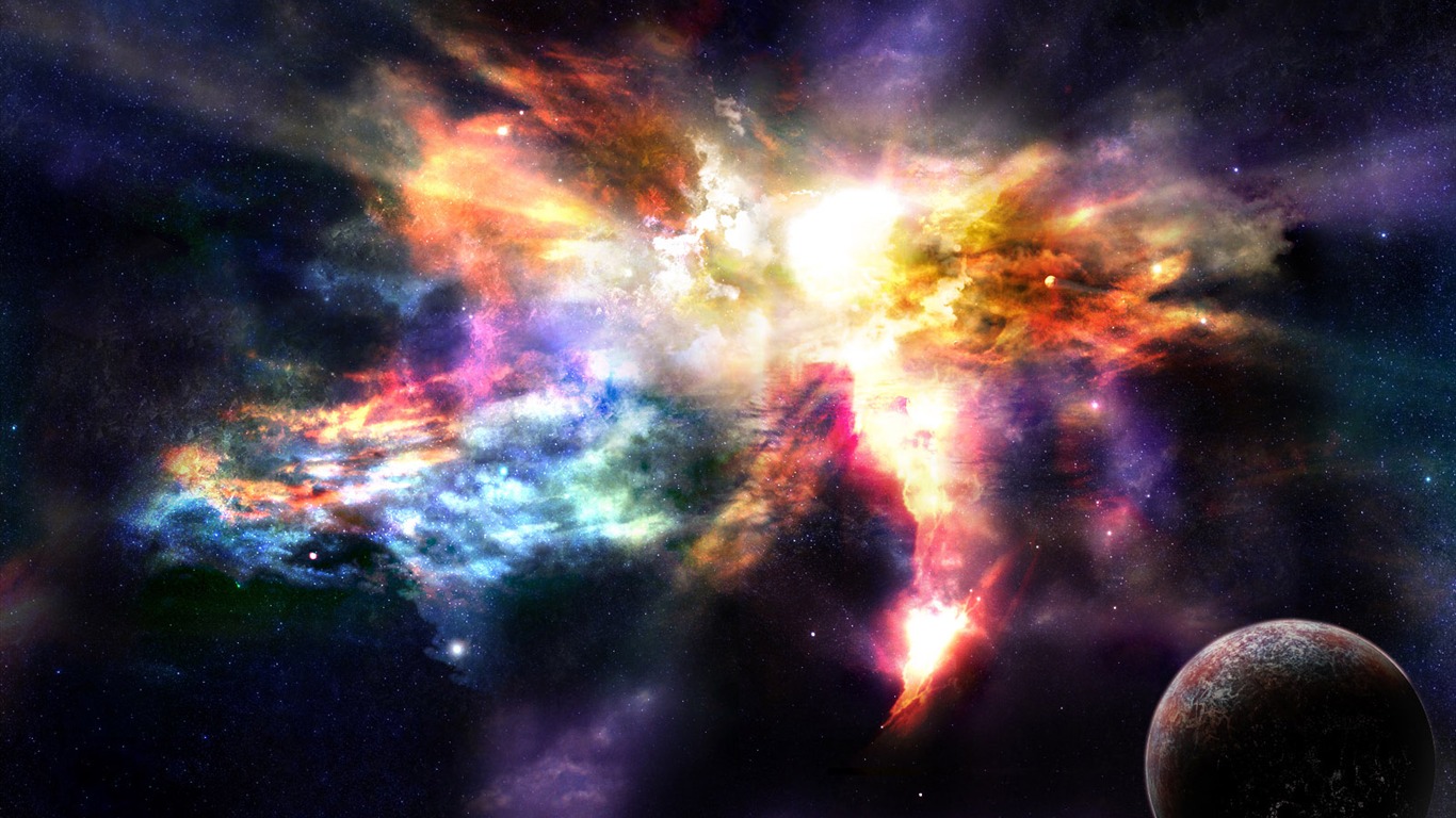 univers infini, la belle Star Wallpaper #28 - 1366x768