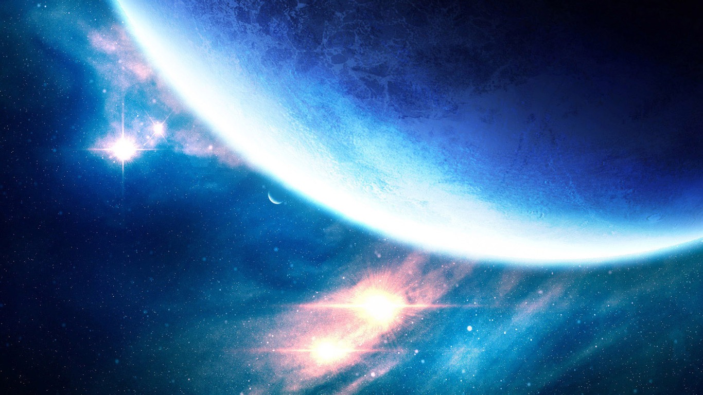 Infinite universe, the beautiful Star Wallpaper #7 - 1366x768