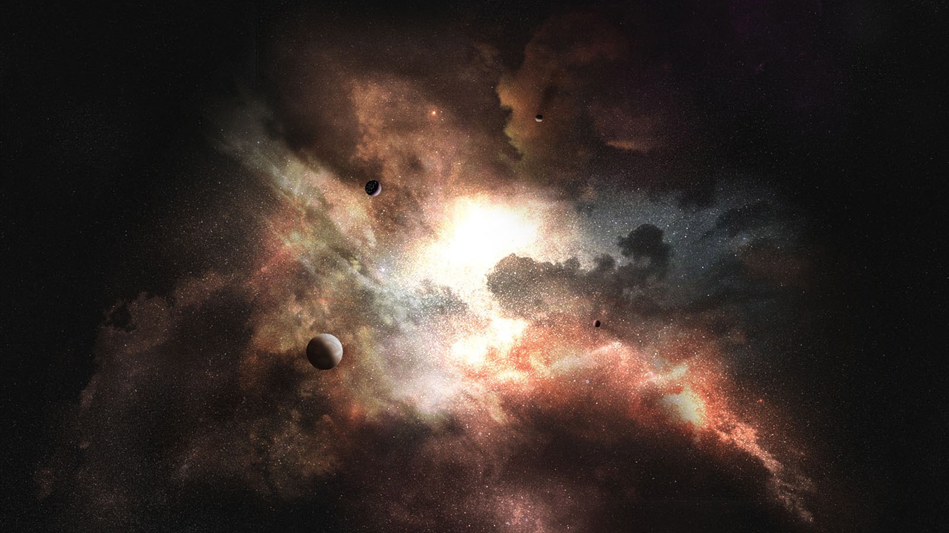 univers infini, la belle Star Wallpaper #23 - 1366x768