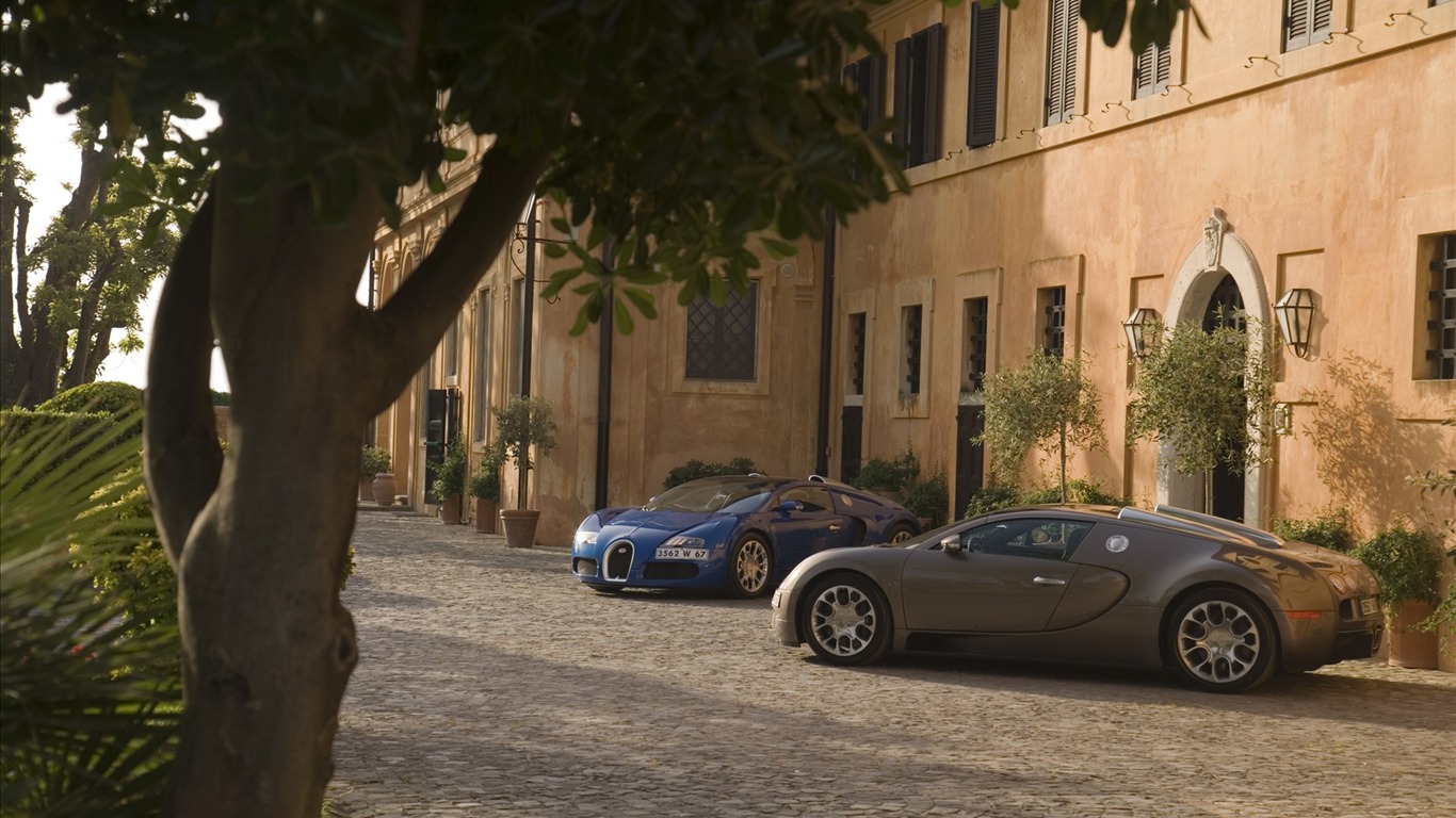 Bugatti Veyron Tapeta Album (1) #6 - 1366x768