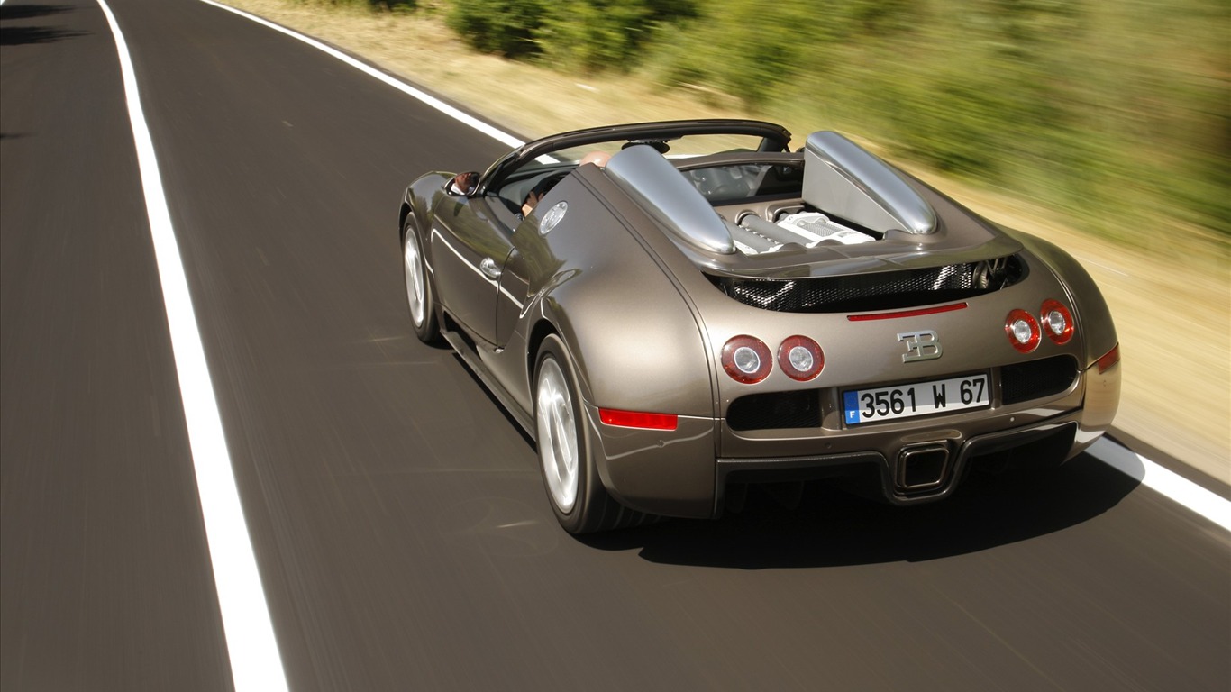 Bugatti Veyron Tapeta Album (1) #8 - 1366x768