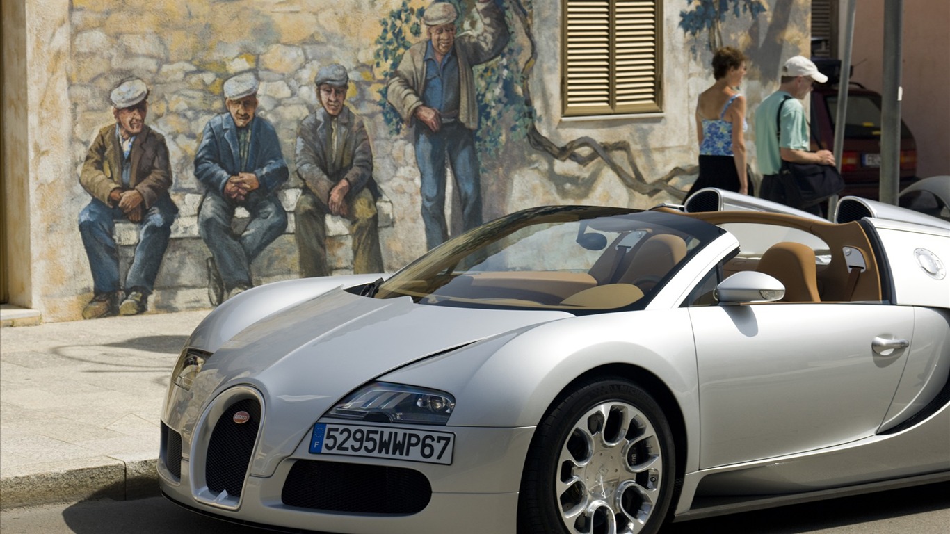 Bugatti Veyron Tapeta Album (1) #9 - 1366x768