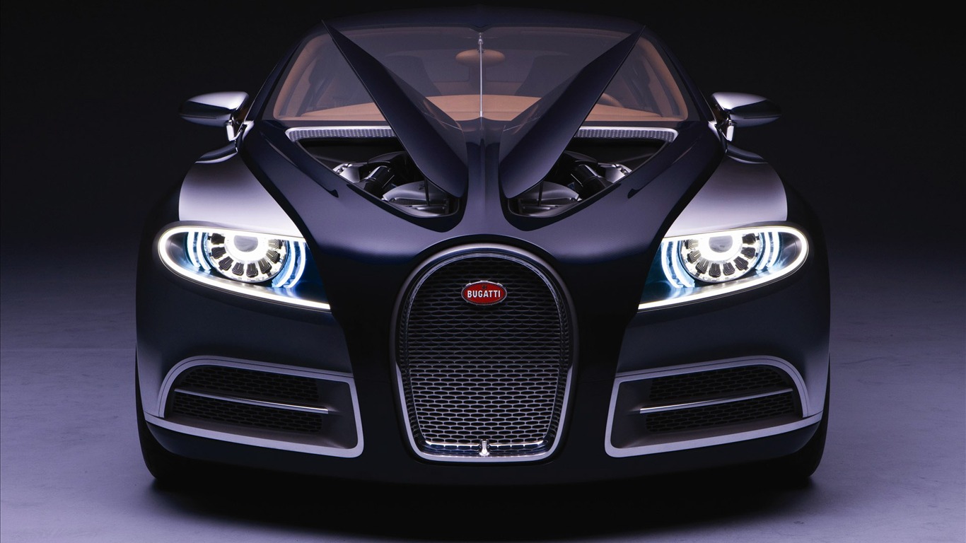 Bugatti Veyron обои Альбом (2) #1 - 1366x768