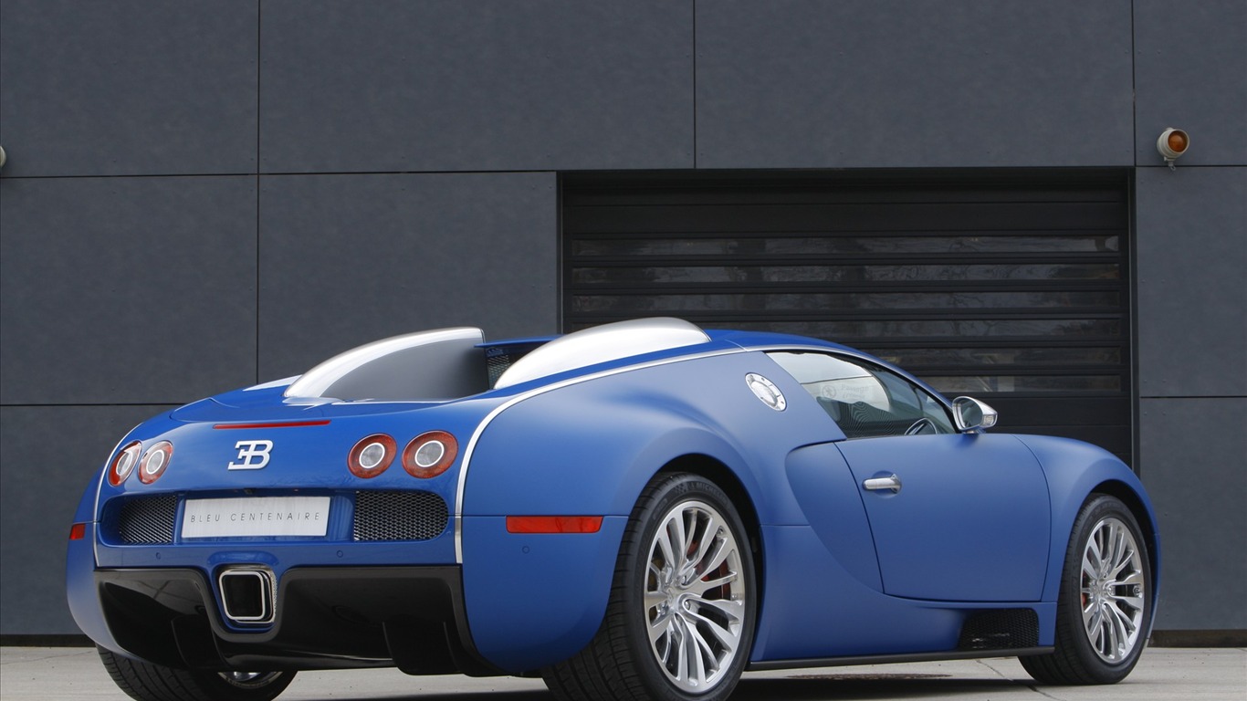 Bugatti Veyron Fondos de disco (2) #6 - 1366x768