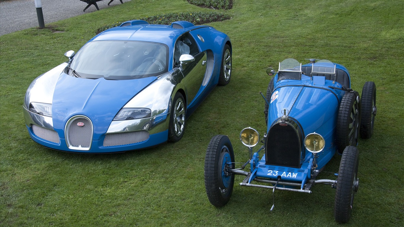 Bugatti Veyron обои Альбом (2) #9 - 1366x768