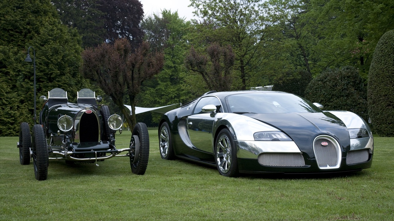Bugatti Veyron Wallpaper Album (2) #12 - 1366x768