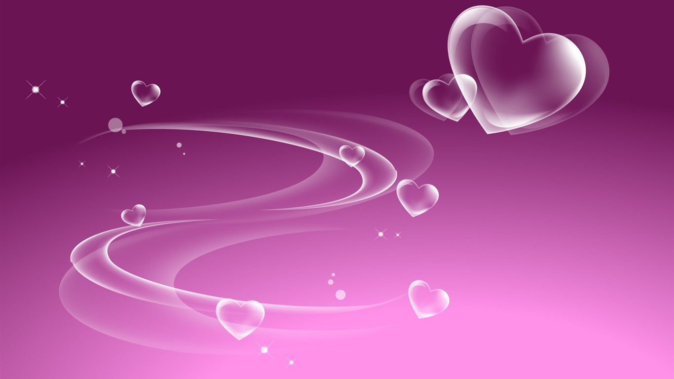 Valentine's Day Love Theme Wallpapers (2) #2 - 1366x768