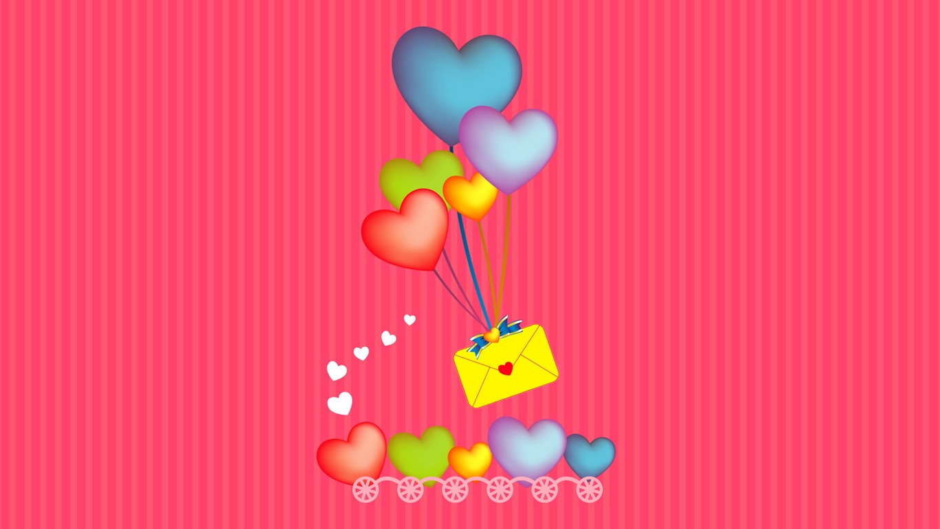Valentine's Day Love Theme Wallpapers (2) #7 - 1366x768