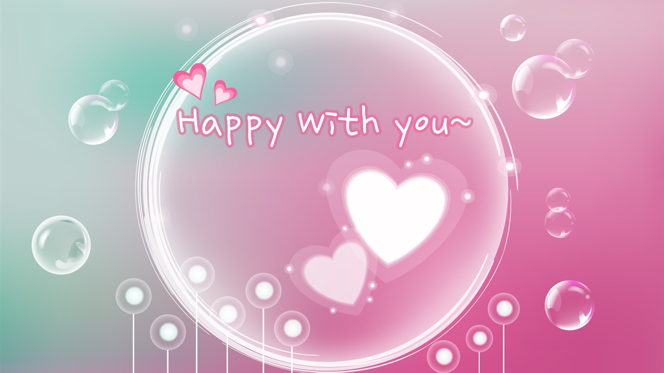 Valentine's Day Love Theme Wallpapers (2) #19 - 1366x768