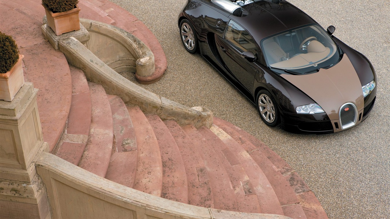 Bugatti Veyron обои Альбом (3) #12 - 1366x768