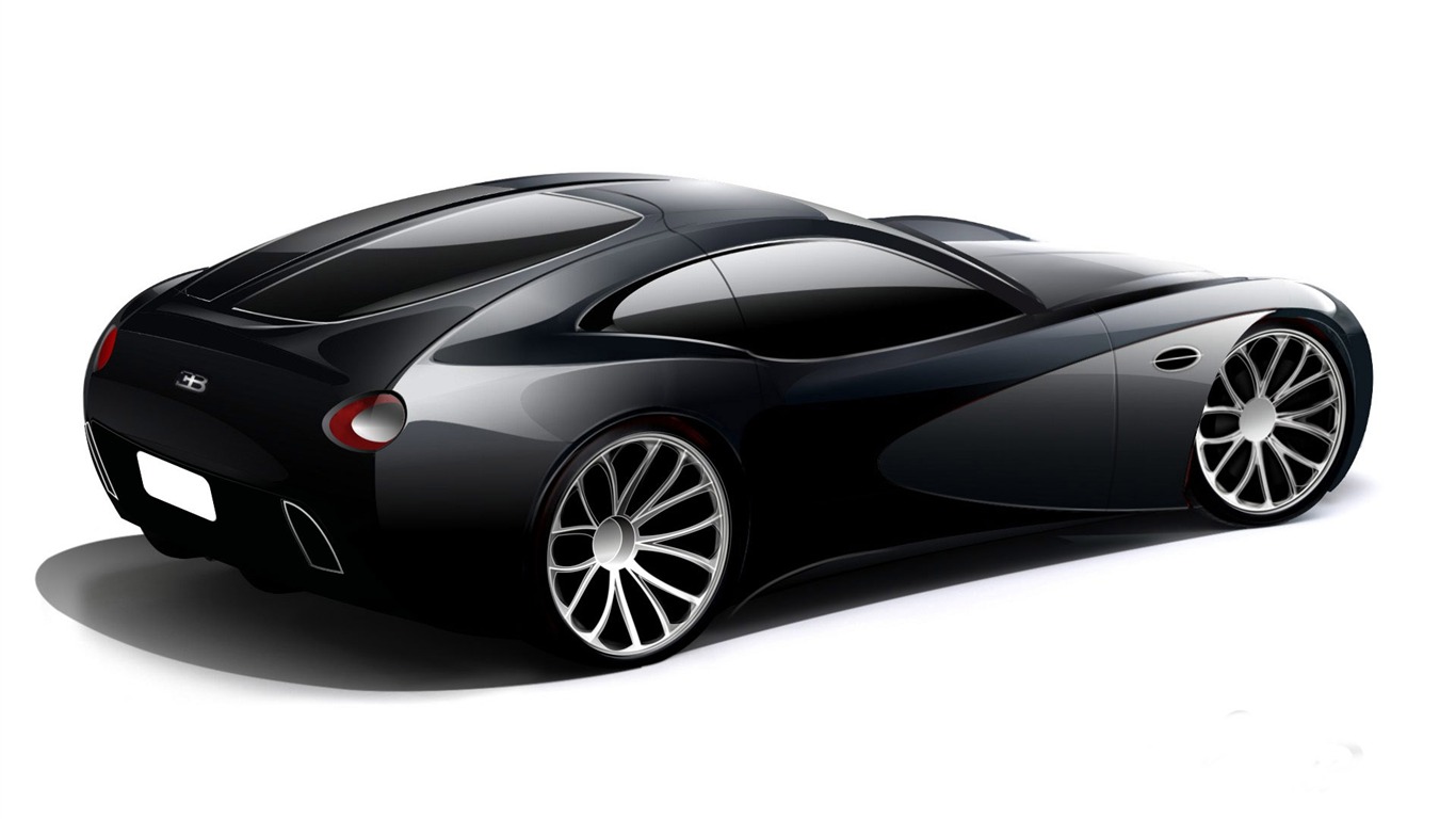 Bugatti Veyron обои Альбом (3) #13 - 1366x768