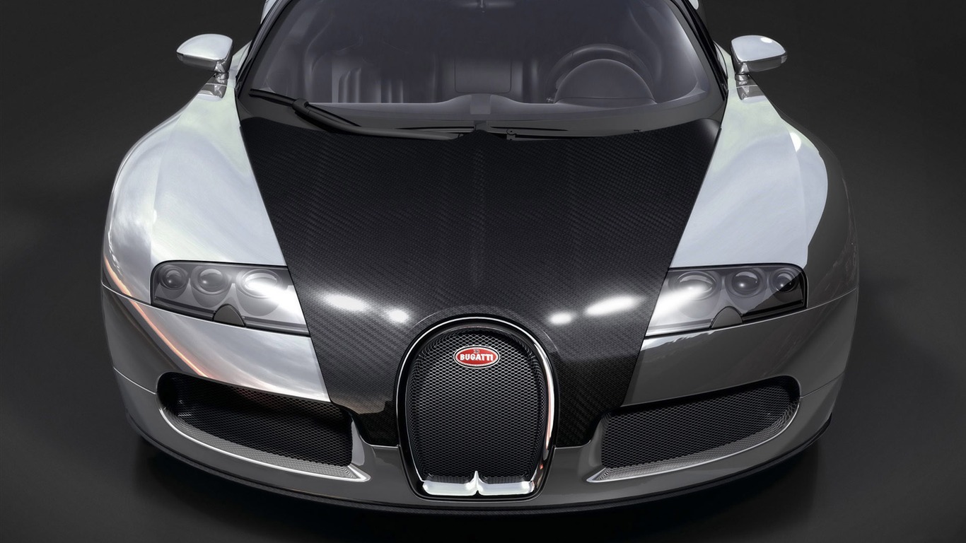 Bugatti Veyron обои Альбом (3) #15 - 1366x768