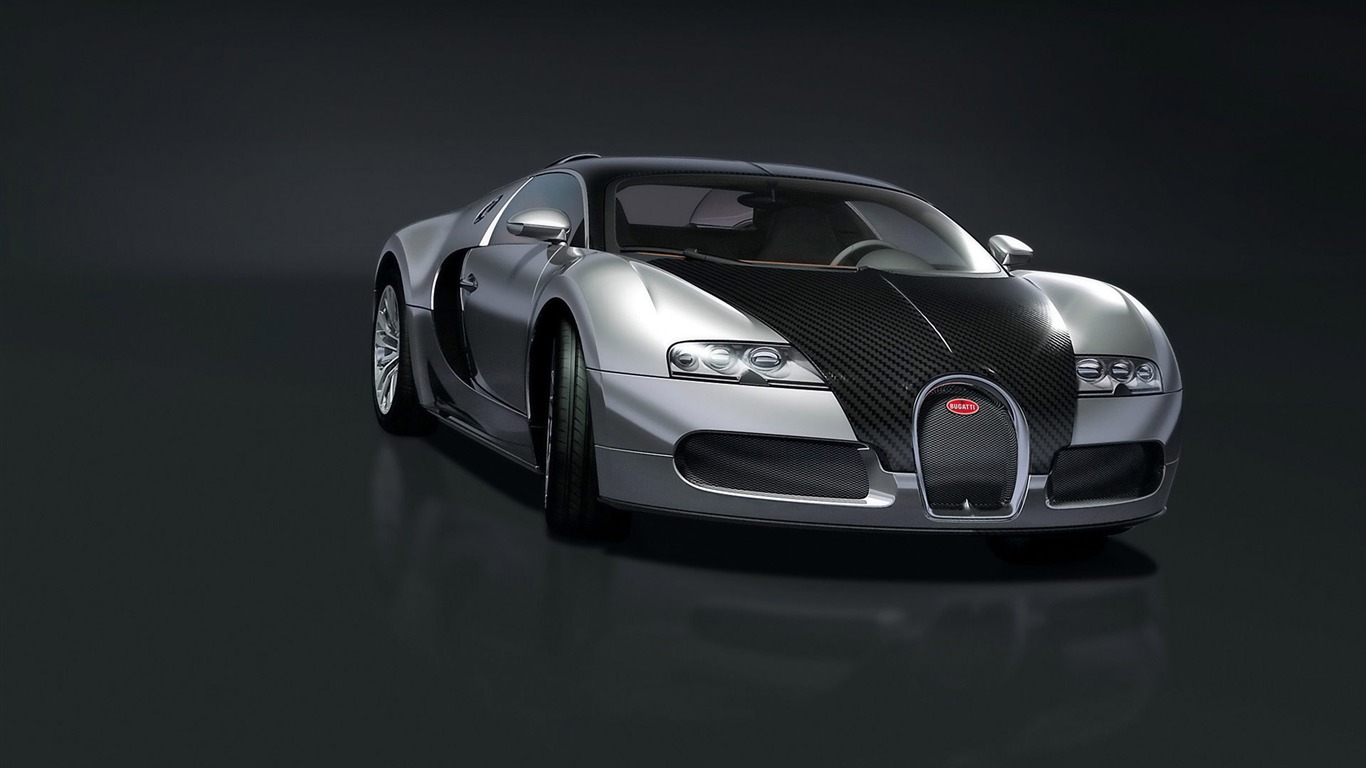 Bugatti Veyron обои Альбом (3) #18 - 1366x768