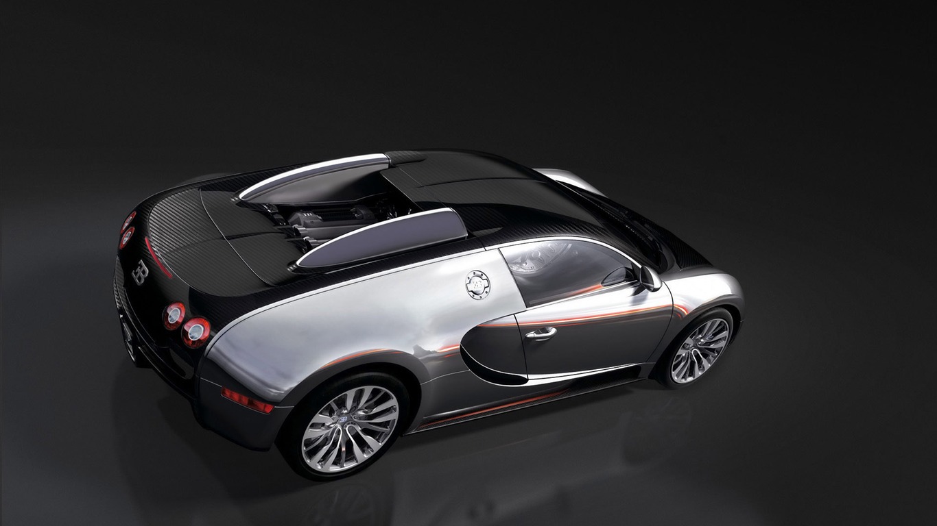 Bugatti Veyron обои Альбом (3) #19 - 1366x768
