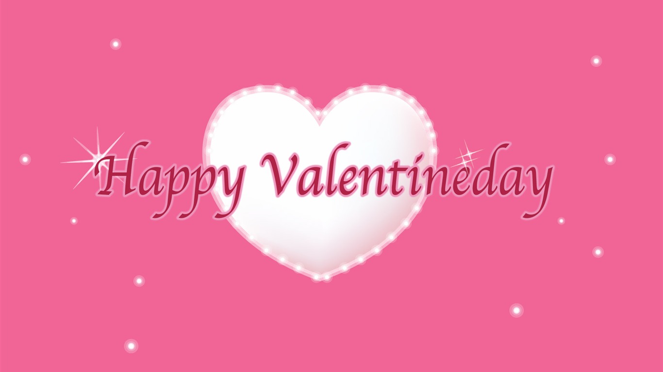 День святого Валентина Love Theme стола (3) #9 - 1366x768
