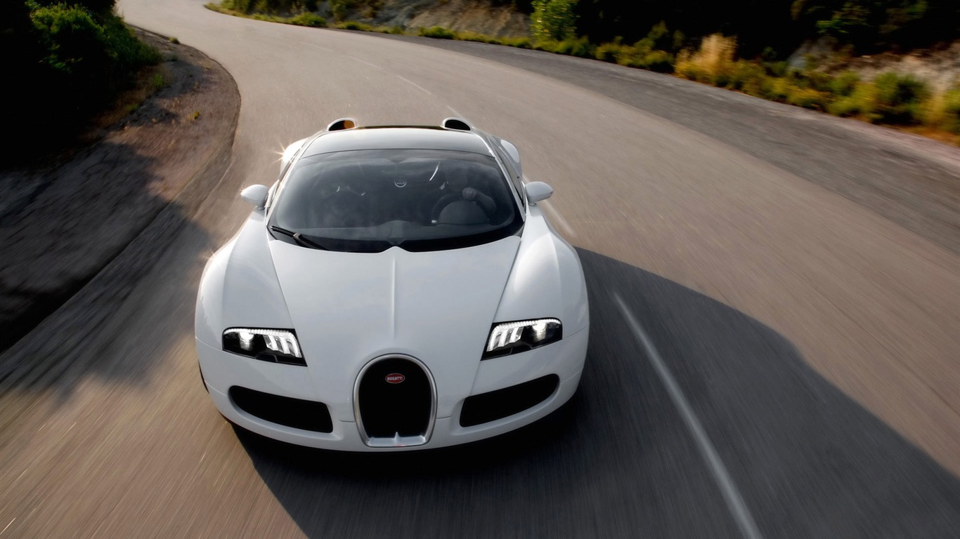 Bugatti Veyron обои Альбом (4) #4 - 1366x768