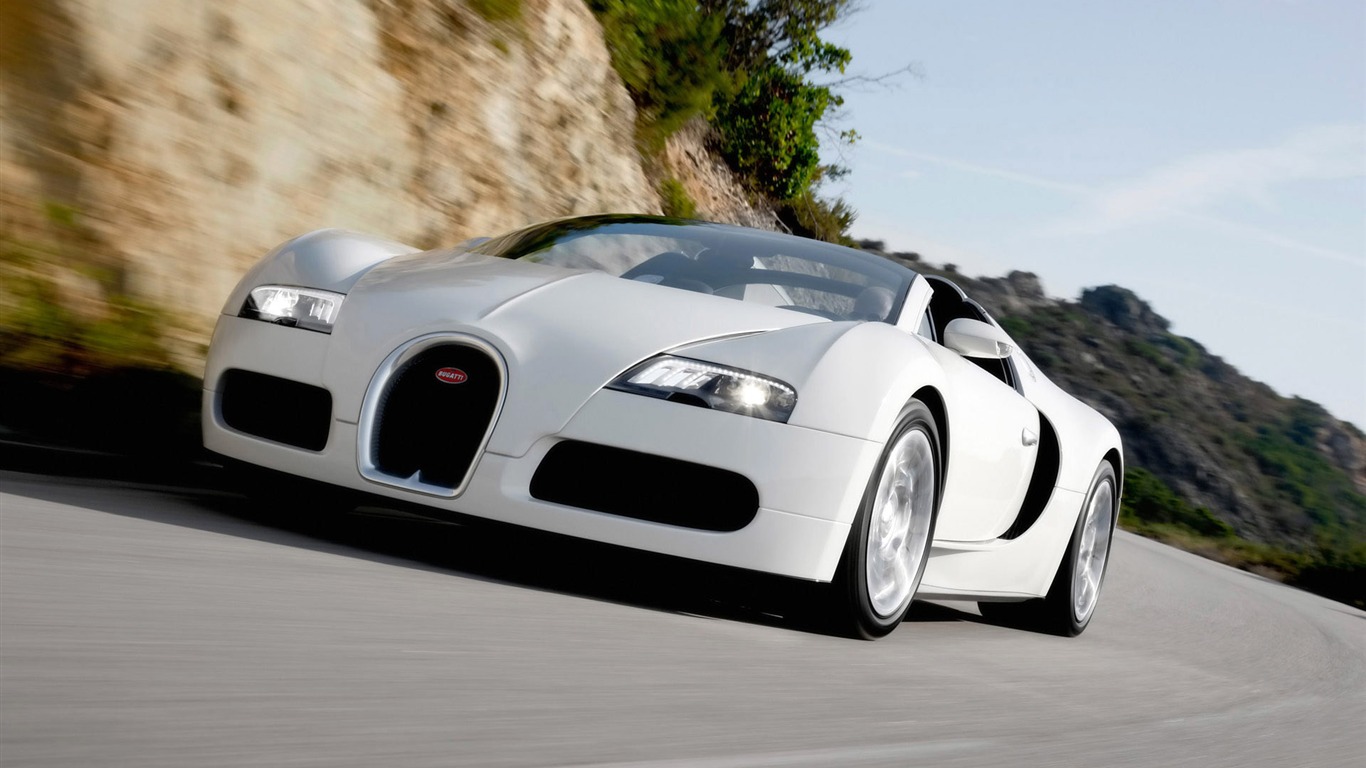 Bugatti Veyron обои Альбом (4) #6 - 1366x768