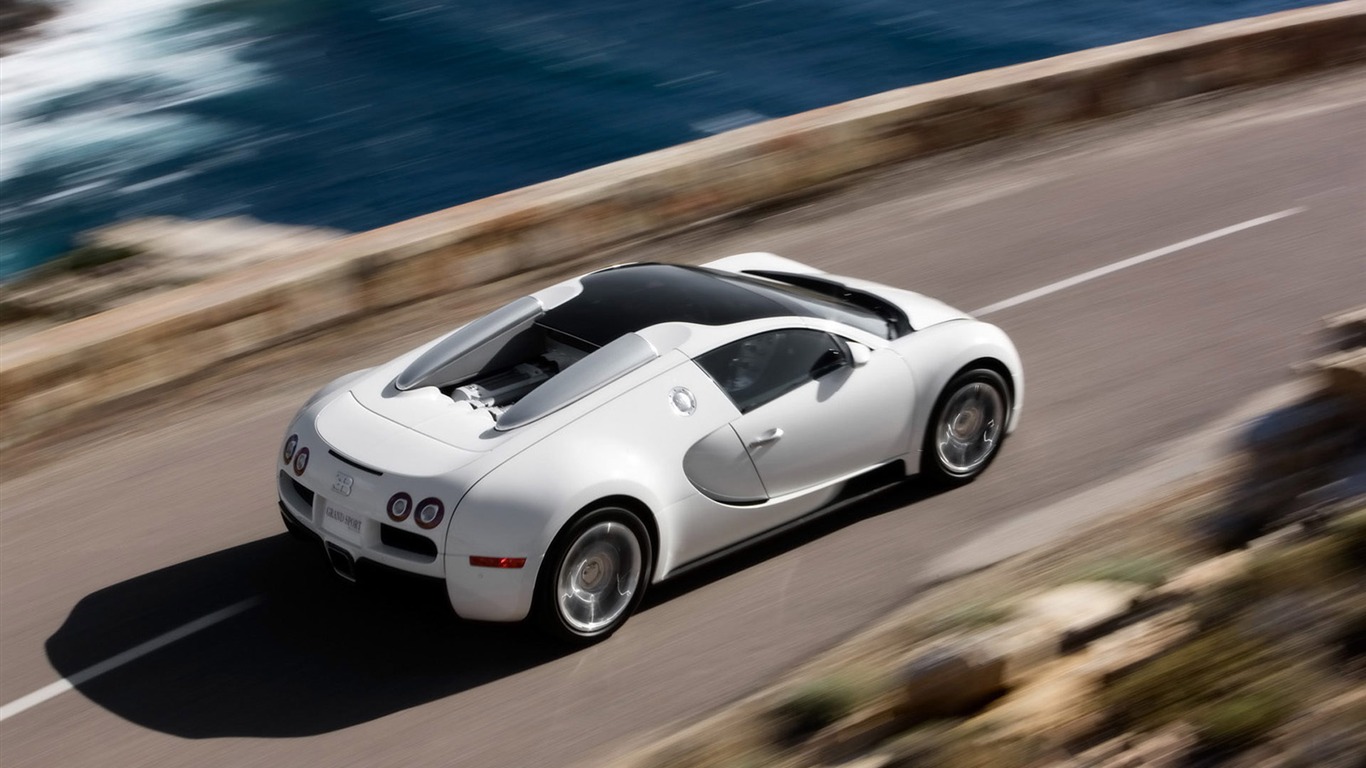 Bugatti Veyron обои Альбом (4) #7 - 1366x768