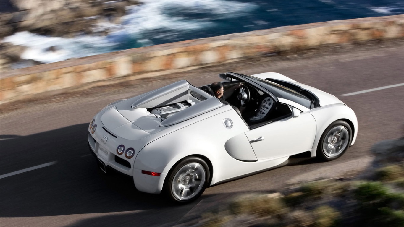 Bugatti Veyron обои Альбом (4) #8 - 1366x768