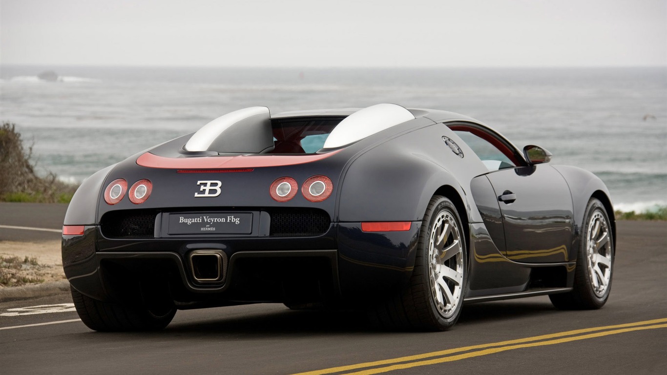 Bugatti Veyron обои Альбом (4) #13 - 1366x768