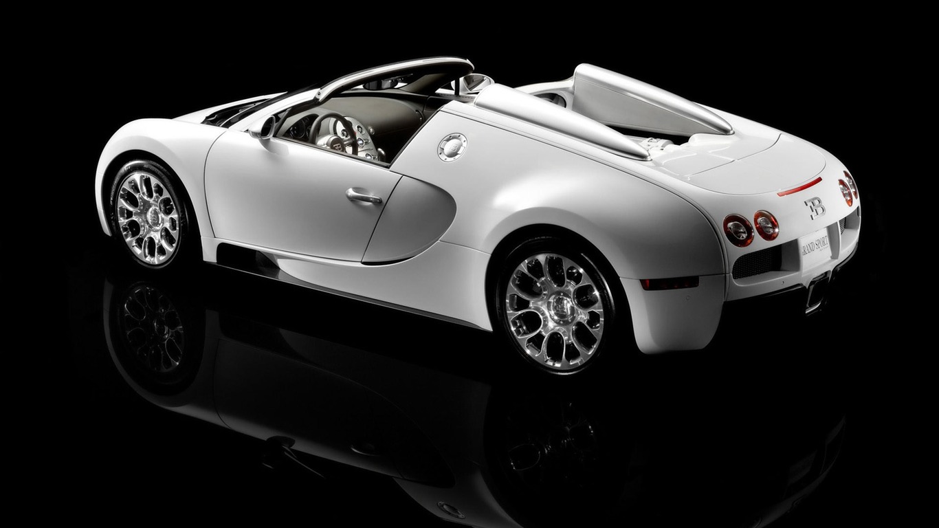 Bugatti Veyron обои Альбом (4) #17 - 1366x768