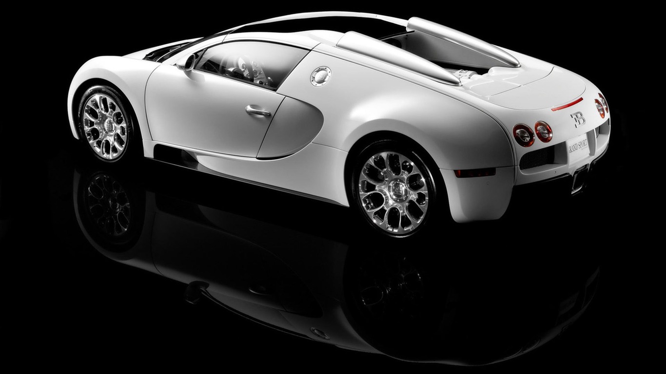 Bugatti Veyron обои Альбом (4) #18 - 1366x768