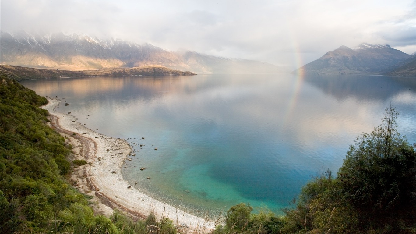 New Zealand's picturesque landscape wallpaper #10 - 1366x768