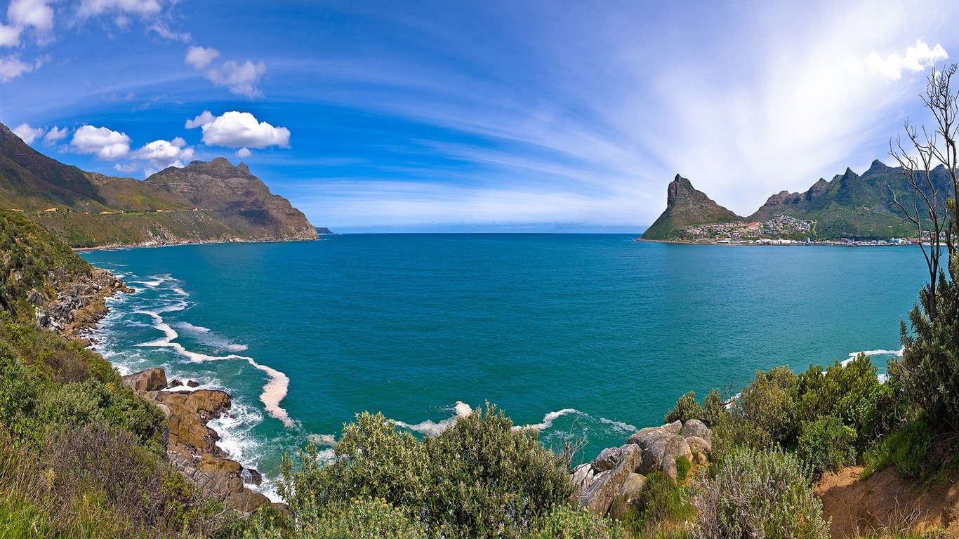 新西兰山水如画壁纸20 - 1366x768