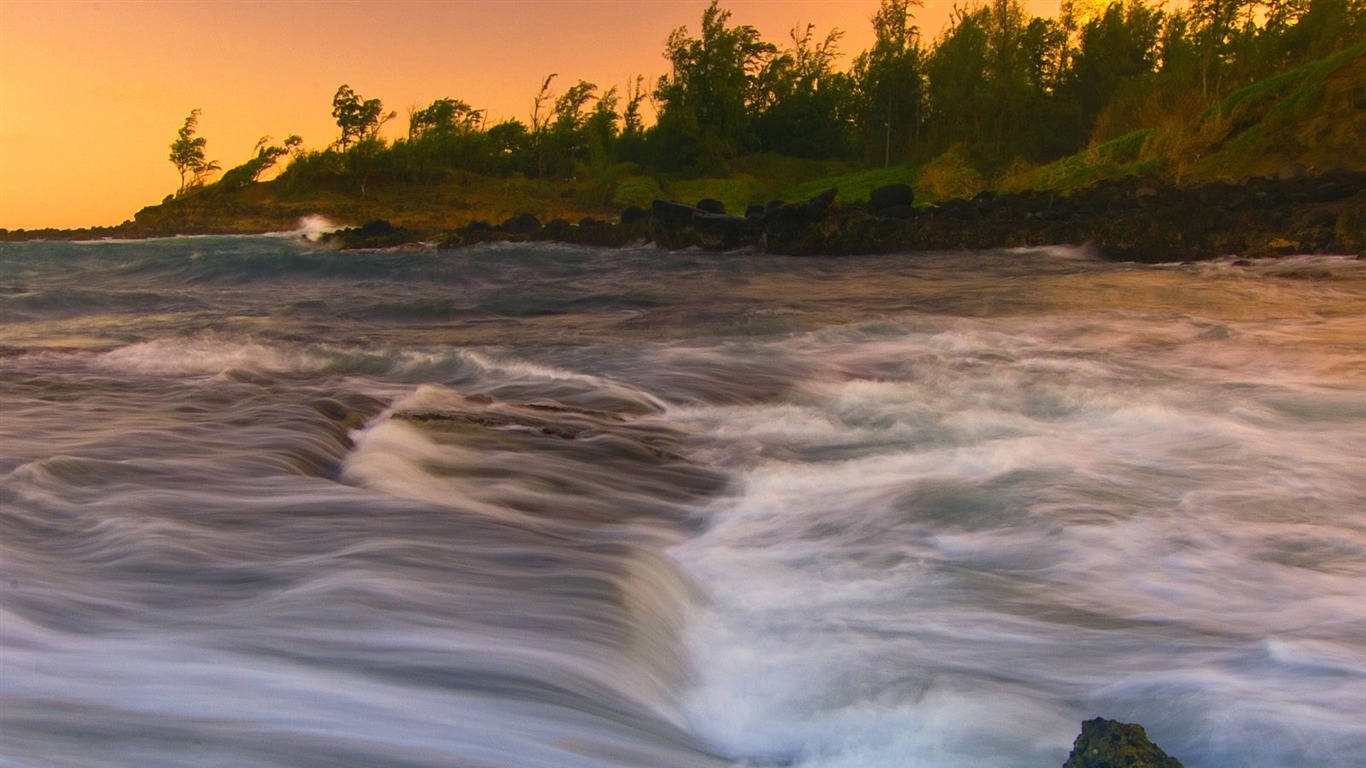 自然の風景(9)ハイライト #17 - 1366x768