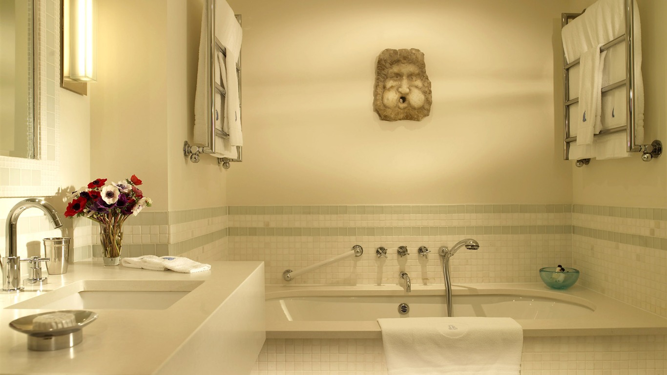 Koupelna Foto tapety (1) #2 - 1366x768